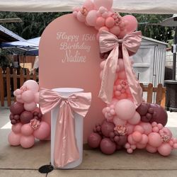Balloons Decor Backdrop 