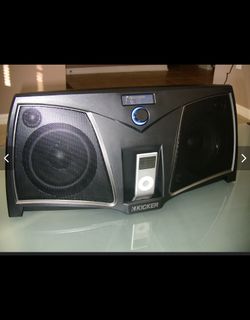  Kicker iKICK iK500 stereo speaker system