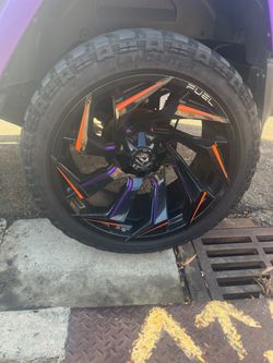 24 Inch Off Road Rims Off Jeep Wrangler