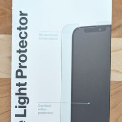 Verizon Blue Light Tempered Glass Screen Protector for iPhone 13 Pro