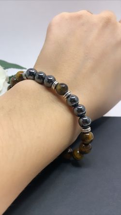 Natural Tiger Eyes Beads Bracelet