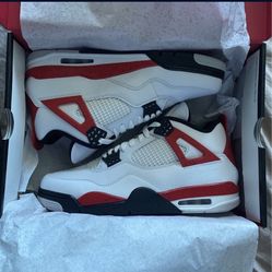 Jordan 4 Red Cement