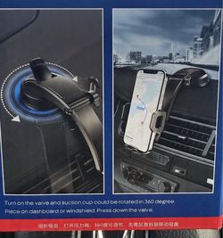Car Phone Mount with Suction Cup