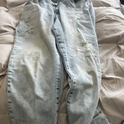 Soho Light Blue Washed Denim Jeans