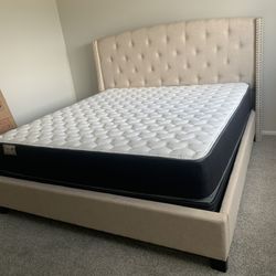 $699 Brand New King Bed Frame With Mattress (Read Description Below)