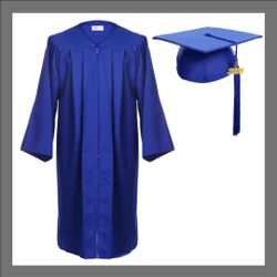 Cap and gown size 42(4'9"-4'11")