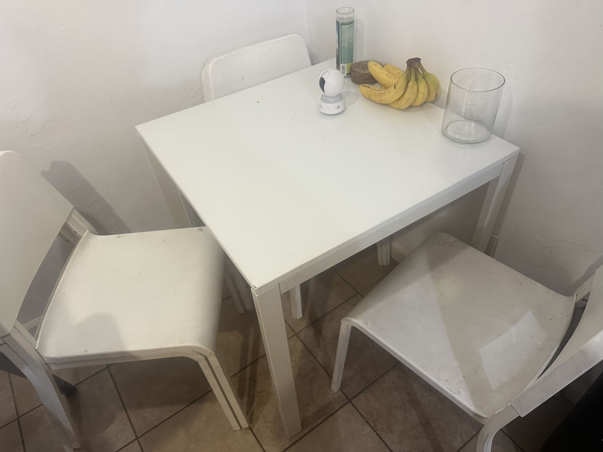 IKEA Table with 5 Chairs
