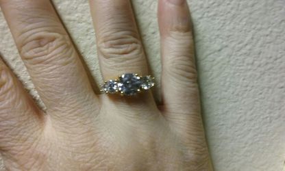 5 stone ring, size 6