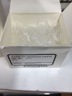 Samco Transfer Pipets 1.3ml  #243