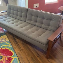 Futon Sleeper Sofa Couch Scandinavian 