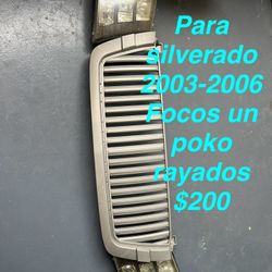 Grill And Headlights For 2003-2006 Silverado