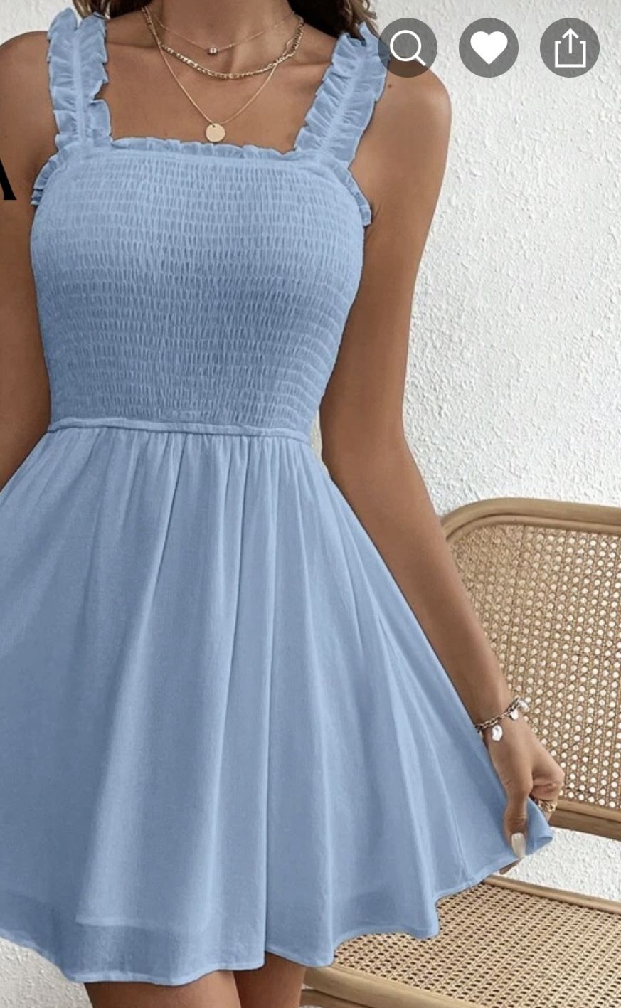 Dusty Blue Dress Size XL