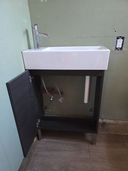 IKEA LILLÅNGEN Single Bowl Sink and Cabinet Combo