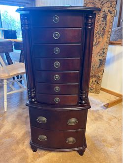 Jewelry armoire (used)