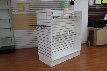 SlatWall, Display Cases, and more