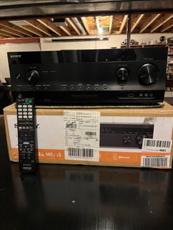 Sony STR- DH 830 AV Receiver with Remote and HDMI Inputs