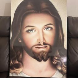 Jesus Face - 21”x30”