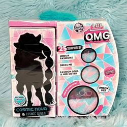 LOL OMG Surprise Winter Disco Cosmic Nova & Cosmic Queen – New Sealed Box