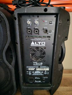 Alto Ts110 Monitors w/ stands