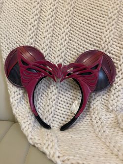 Disneyland Scarlet Witch Minnie Ears ❤️✨🖤
