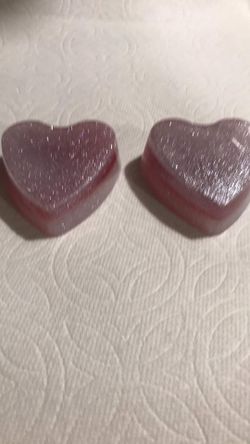 Heart Shaped Resin Made Paperweights 