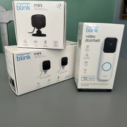Blink Video Door Bell And Cameras 
