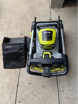 Ryobi self propelled 40v mower