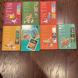 The Adventures Of Tintin Vol. 1-7 Books