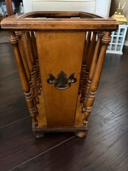Vintage magazine rack