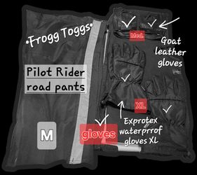 Weather-proof Riding Gear 4pkg.bundle