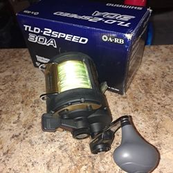 Shimano TLD 2 Speed 30A Trolling Reel