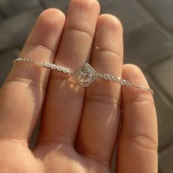 VVS1 Moissanite Bracelet with 925 sterling silver
