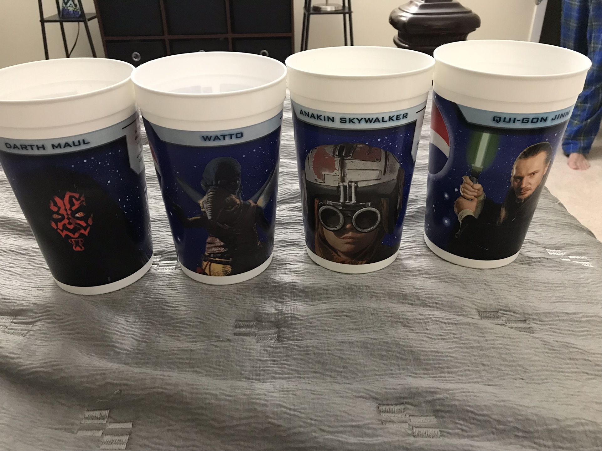 Star Wars Episode I Vintage Pepsi Cups 1999