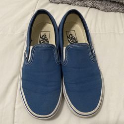 Blue Slip On Vans