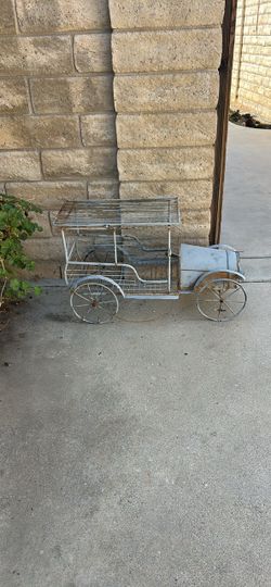 Vintage outdoor garden stand