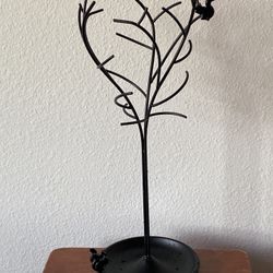 Umbra Loft Jewelry Necklace Bracelet Ring Holder Erika Kovesdi Squirrel Tree 18”