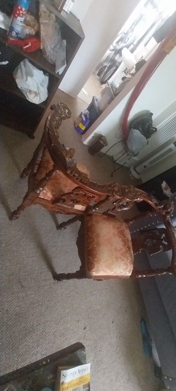 Tete-a Tete ANTIQUE CHAIR EARLY 1900s