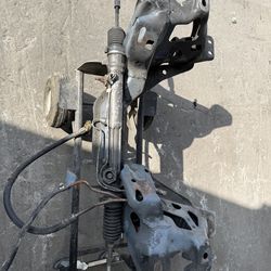 Foxbody K member with control arms , rack