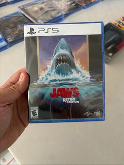 Jaws Retro Edition PS5 Limited Run #185 Playstation 5 New Sealed