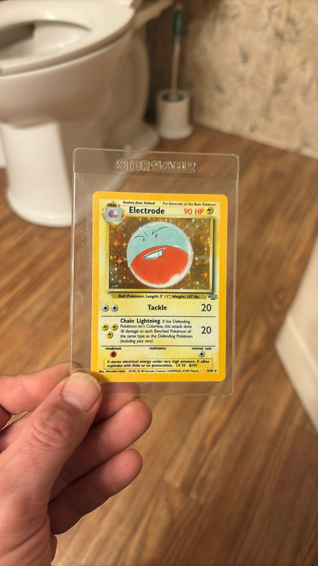 1st Edition Holographic Pokémon Card