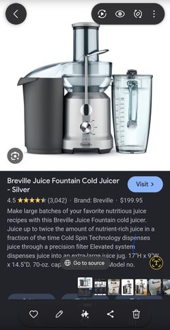 Breville Juicer