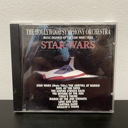 Star Wars Saga Hollywood Symphony Orchestra CD Album Soundtrack Inspired 1999