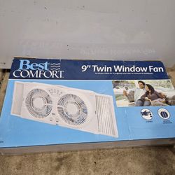 Best Comfort Twin Window Fan
