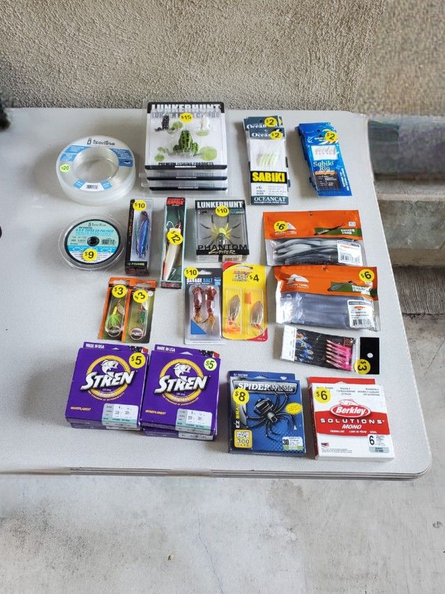 Fishing Tackle And Lures