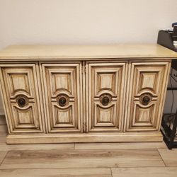 Antique/Dresser with Cabinet 