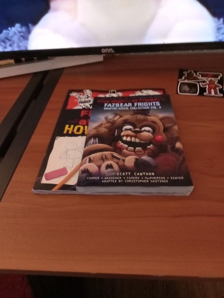 FNAF How To Draw Book And Fazbear Frights Graphic Novel