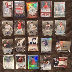 20 Autos, Patches, and Numbered Baseball Prospects