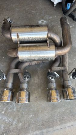 Corvette exhaust