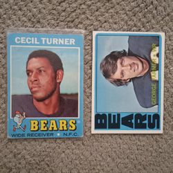 Vintage Bears Cards. Commons Stars Rookies