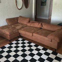 Brown couch